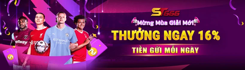 Tặng 16% tiền gửi mỗi ngày